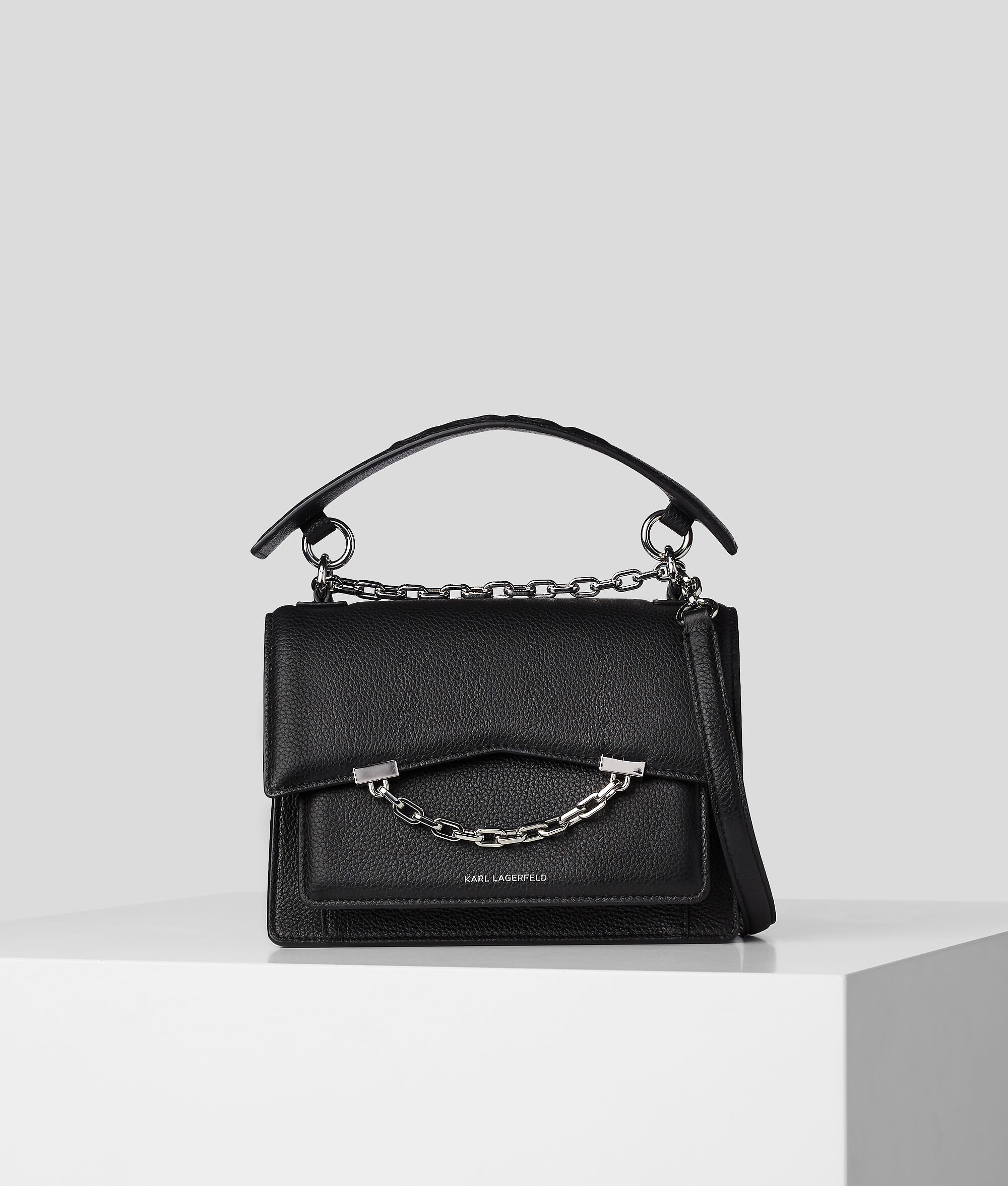 SAC PORTÉ ÉPAULE K/SEVEN EN CUIR GRAINÉ
