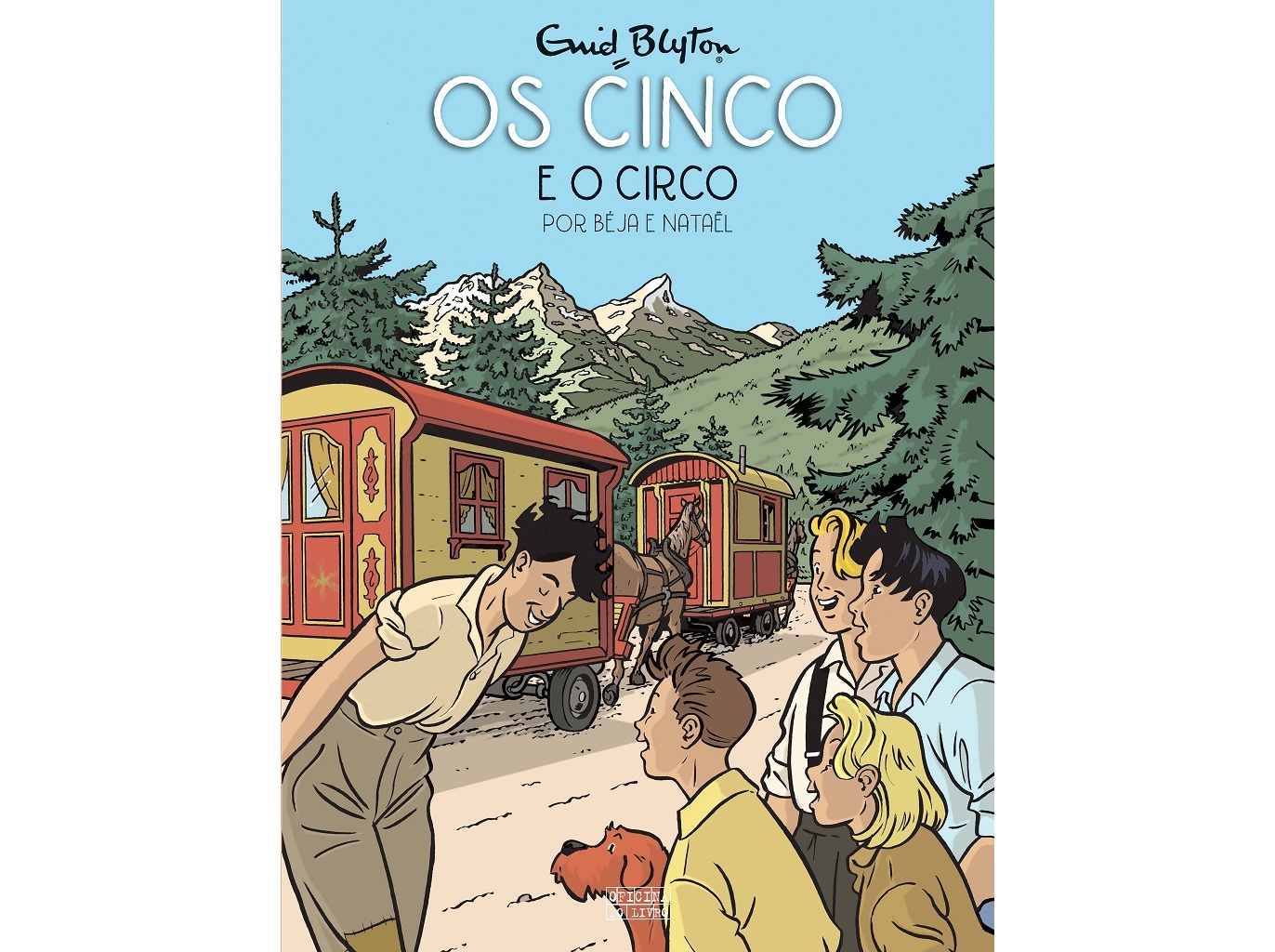 LIVRO OS CINCO E O CIRCO N06 BANDA DESENHADA