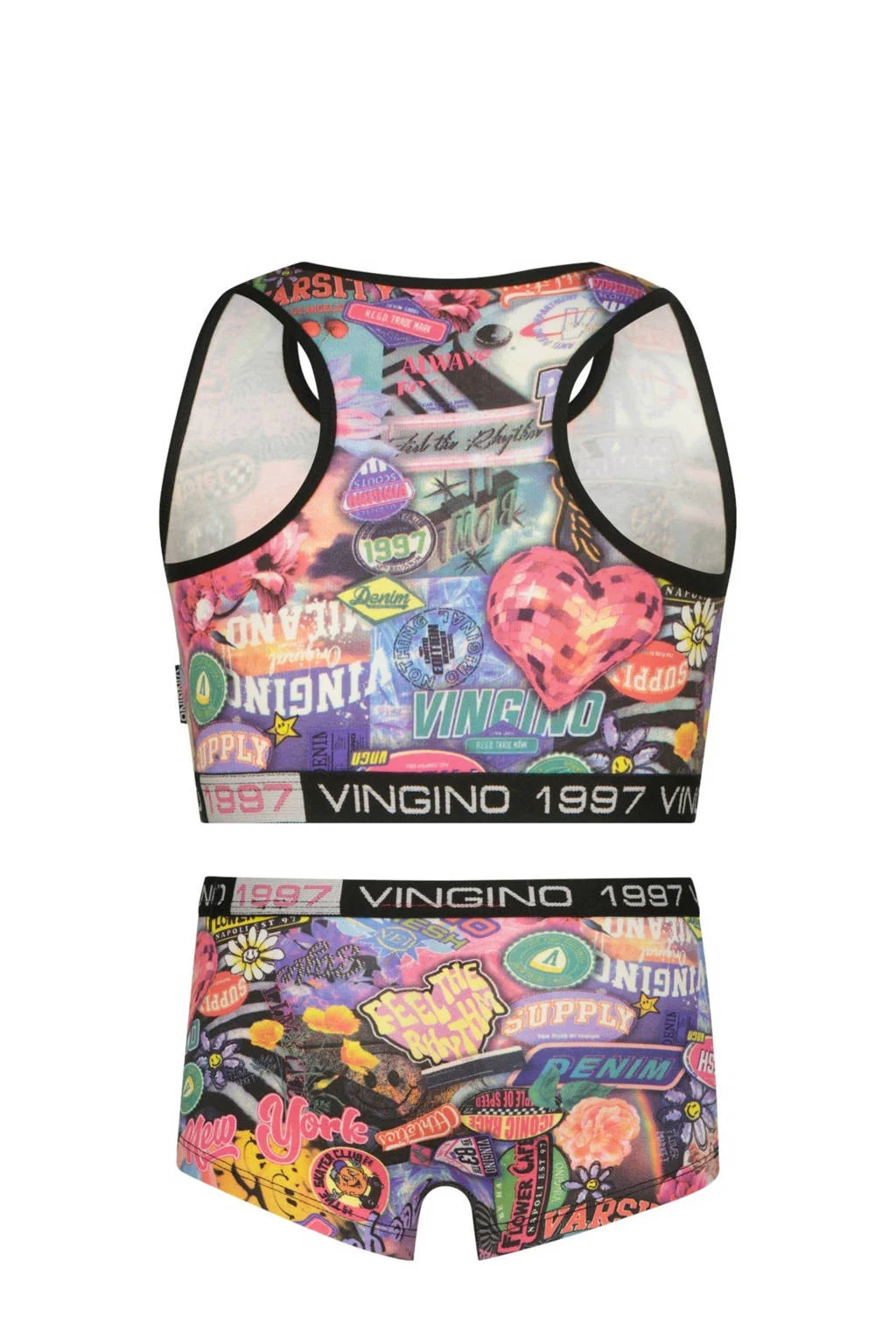Vingino bh top + short multicolor