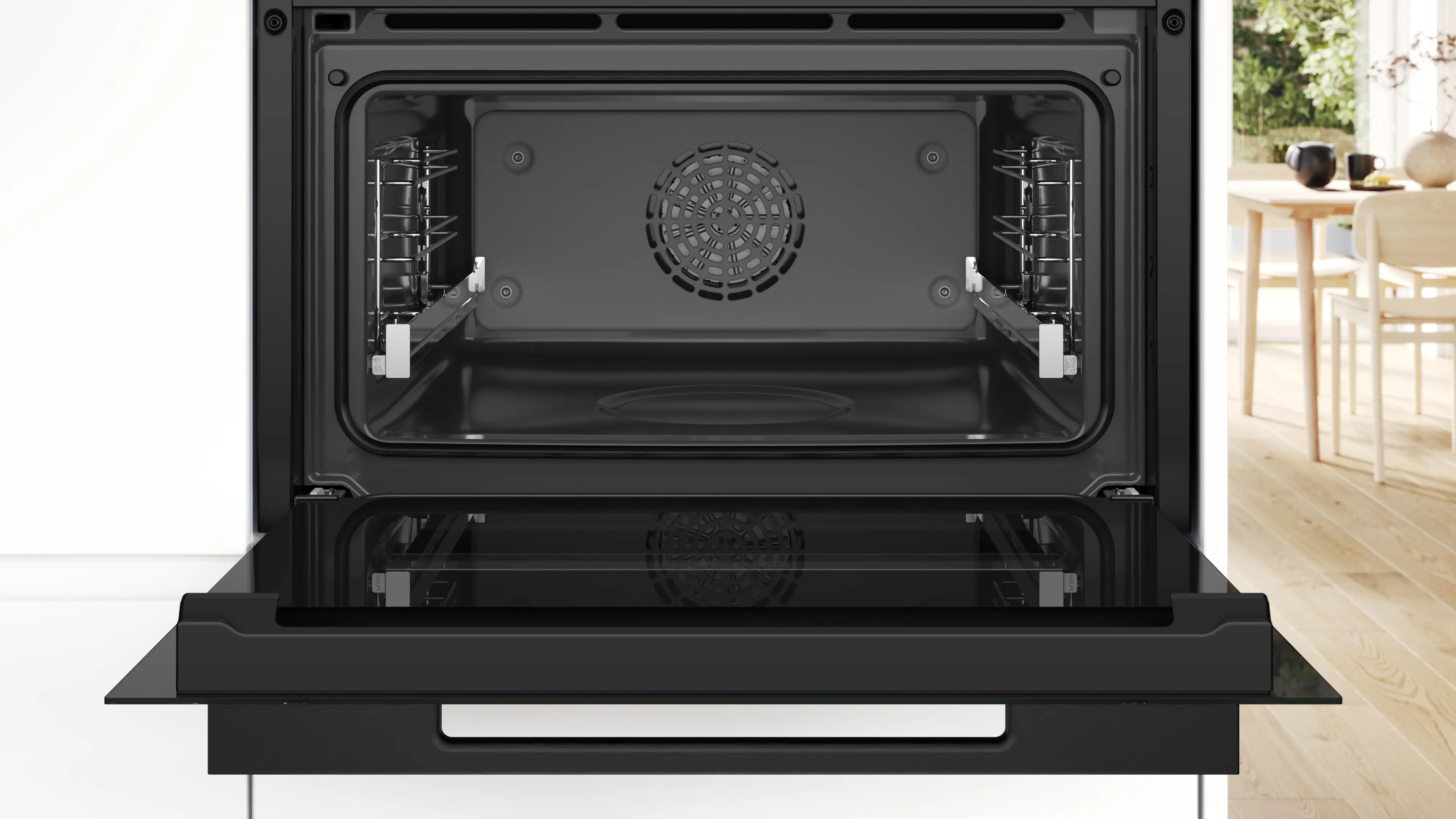 Serie 8 Compacte bakoven met volwaardige stoom 60 x 45 cm Zwart