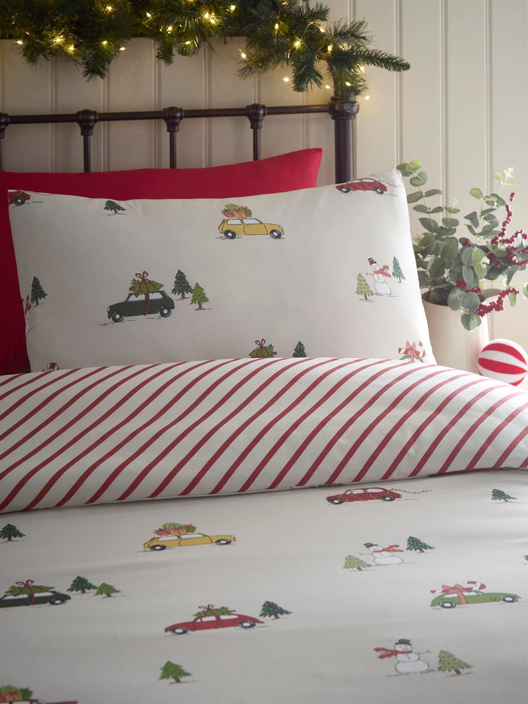 Fusion Easycare Christmas Duvet Cover Set