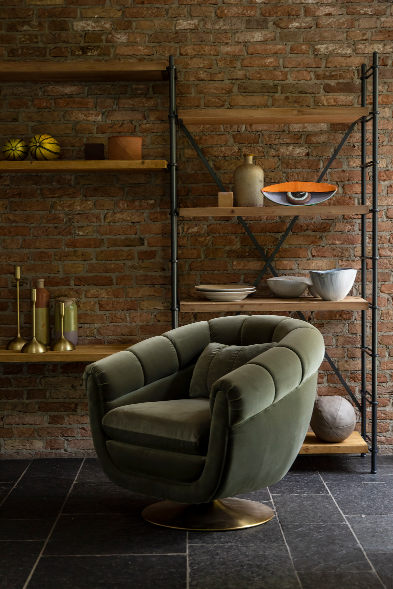 Dutchbone fauteuil Member Whiskey