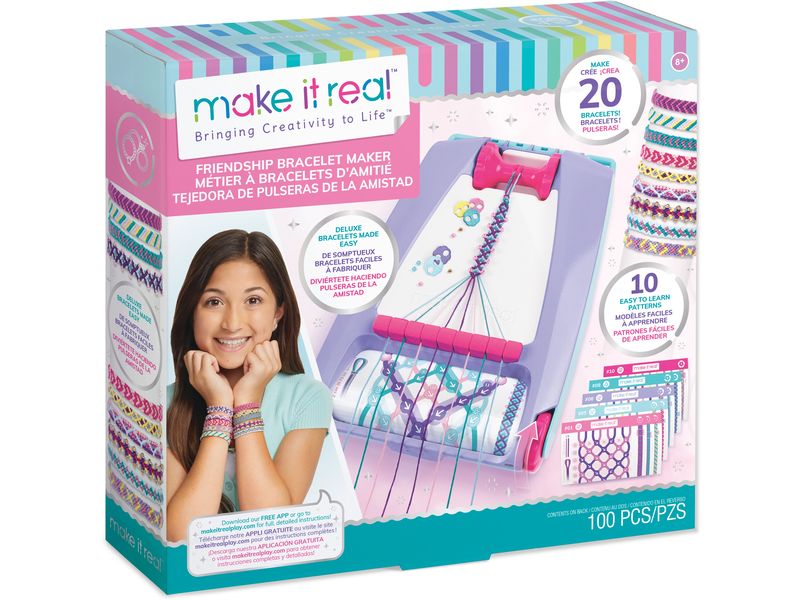 make it real Freundschaftsarmbänder-Set Bastelset