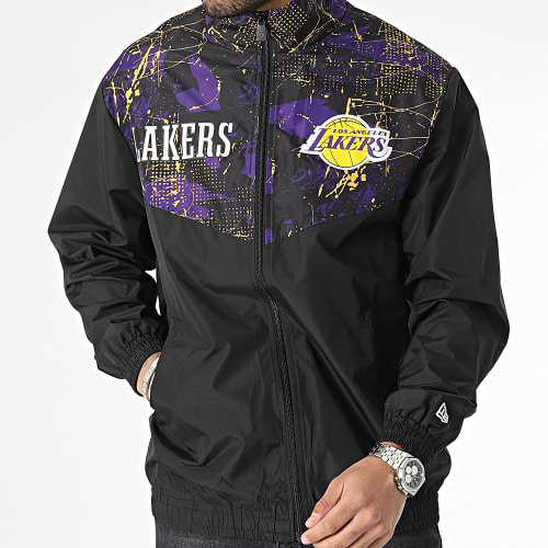 Veste Zippée Los Angeles Lakers 60332149 Noir Jaune
