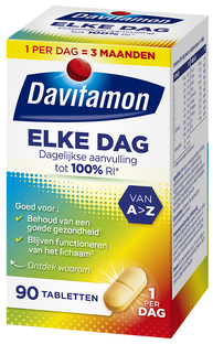 Davitamon Elke Dag Tabletten 90TB