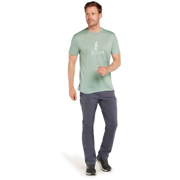 T-shirt randonnée ICEBREAKER M 150 TECH LITE SS TEE MOSS