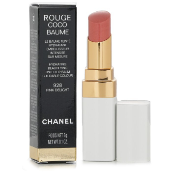Chanel Rouge Coco Baume Hydrating Beautifying Tinted Lip Balm # 928 Pink Delight