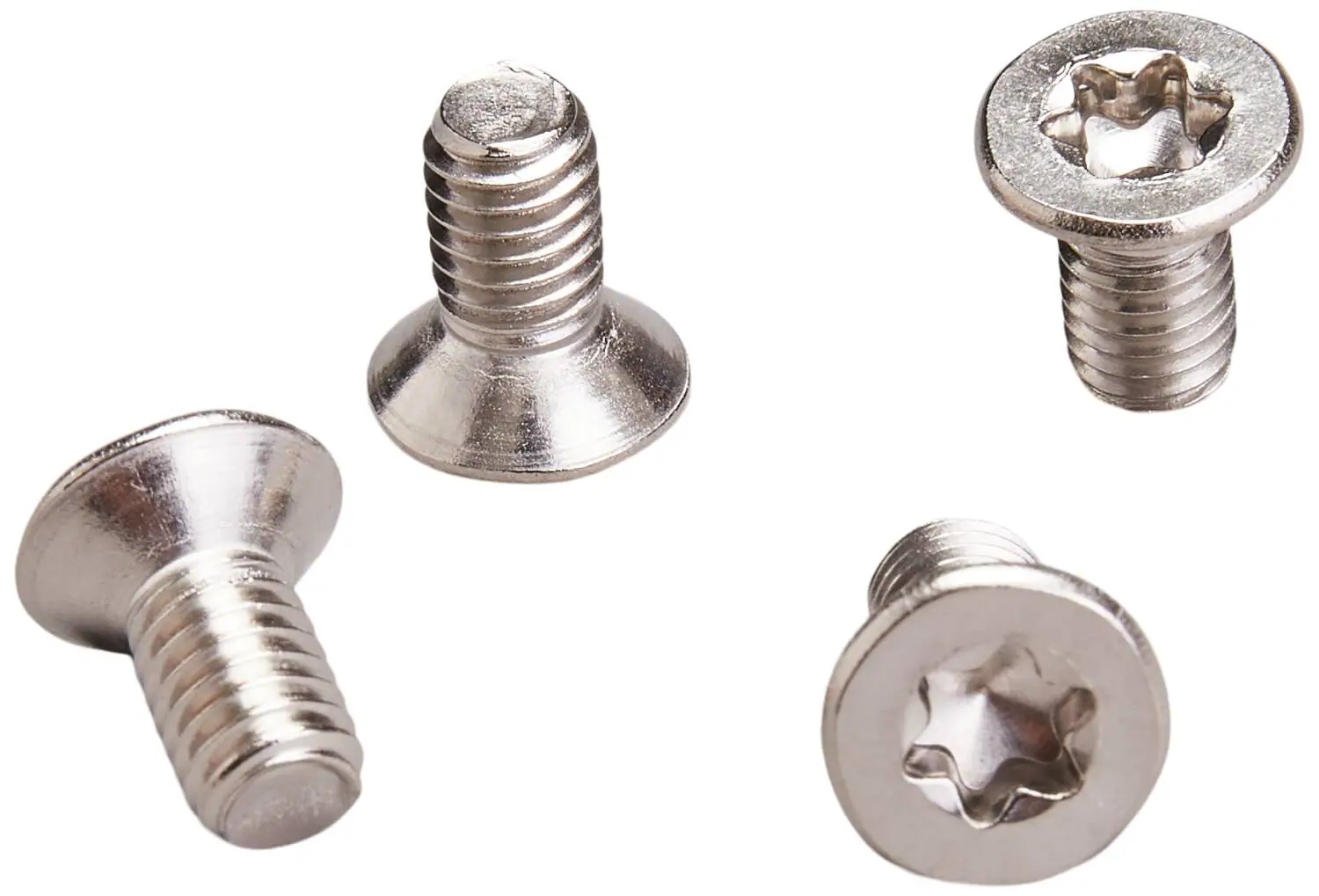 F-One M6 Tapered Head Foil Screws 4-Pak | SkatePro