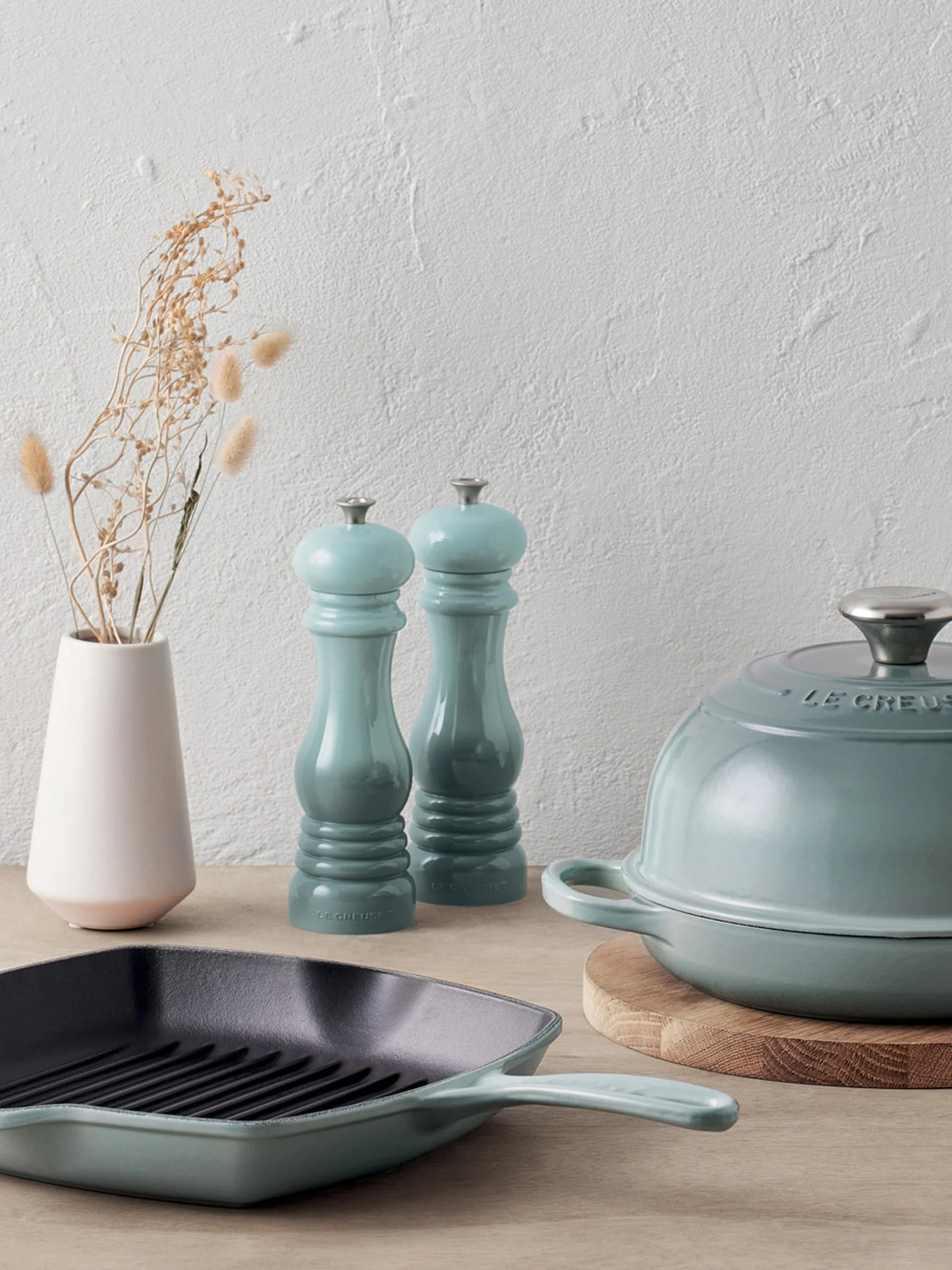 Zoutmolen Creuset met keramisch maalwerk