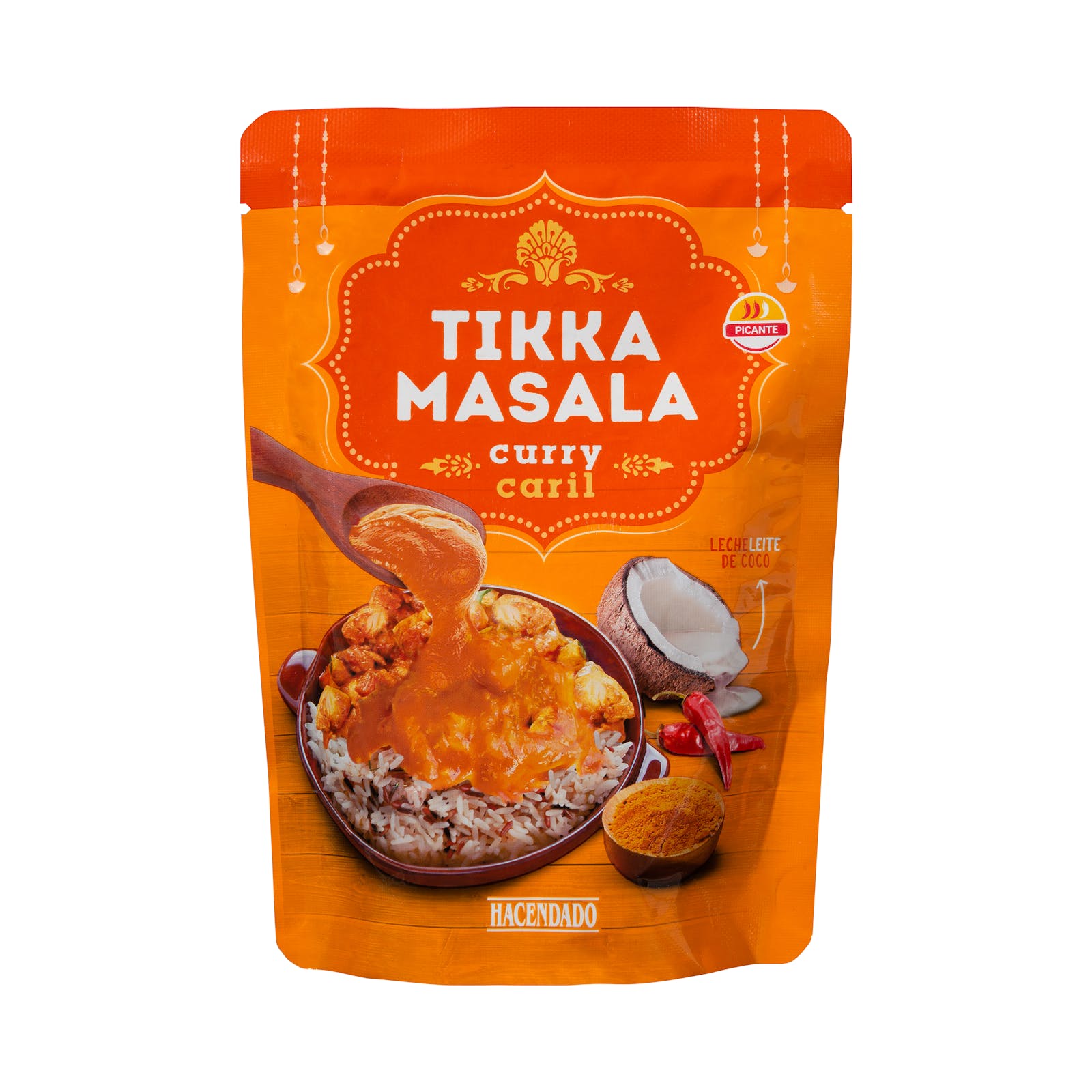 Sauce au curry Tikka Masala épicée Hacendado