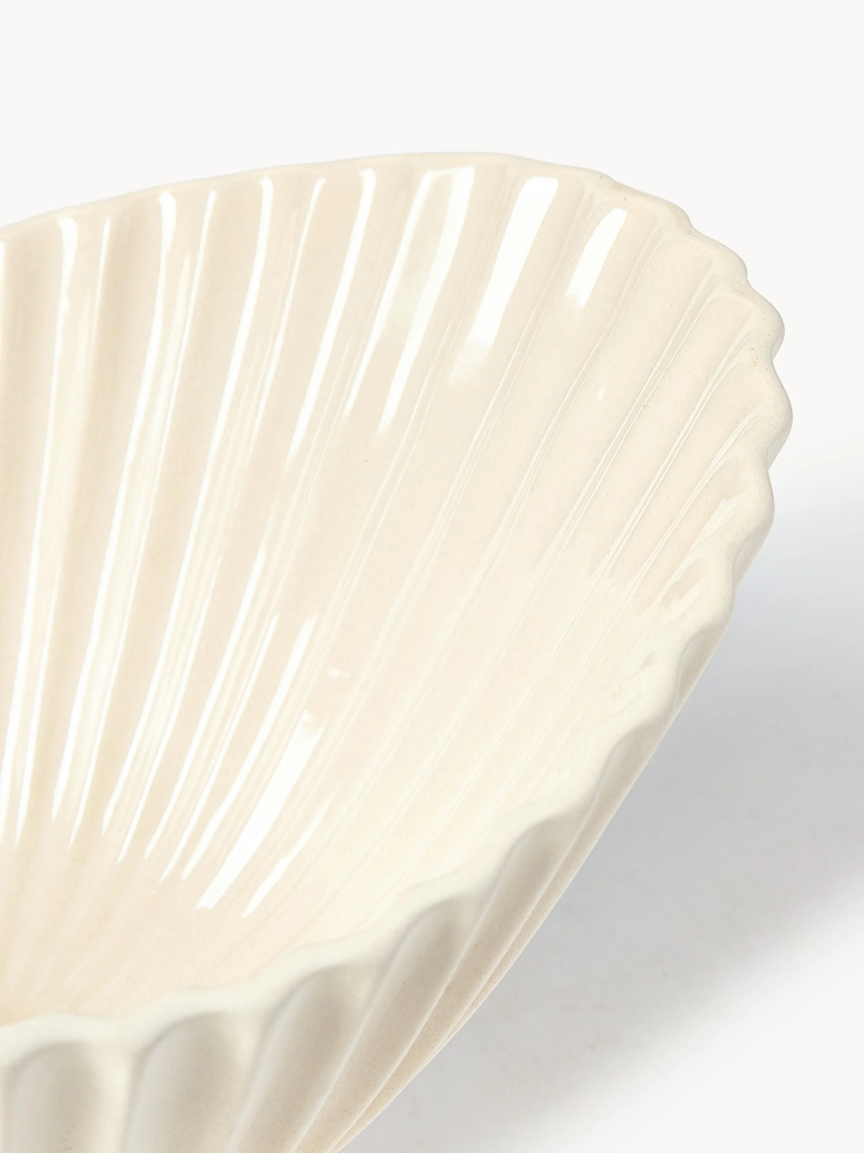 Decoratieve schaal Fountain van keramiek, B 28 cm