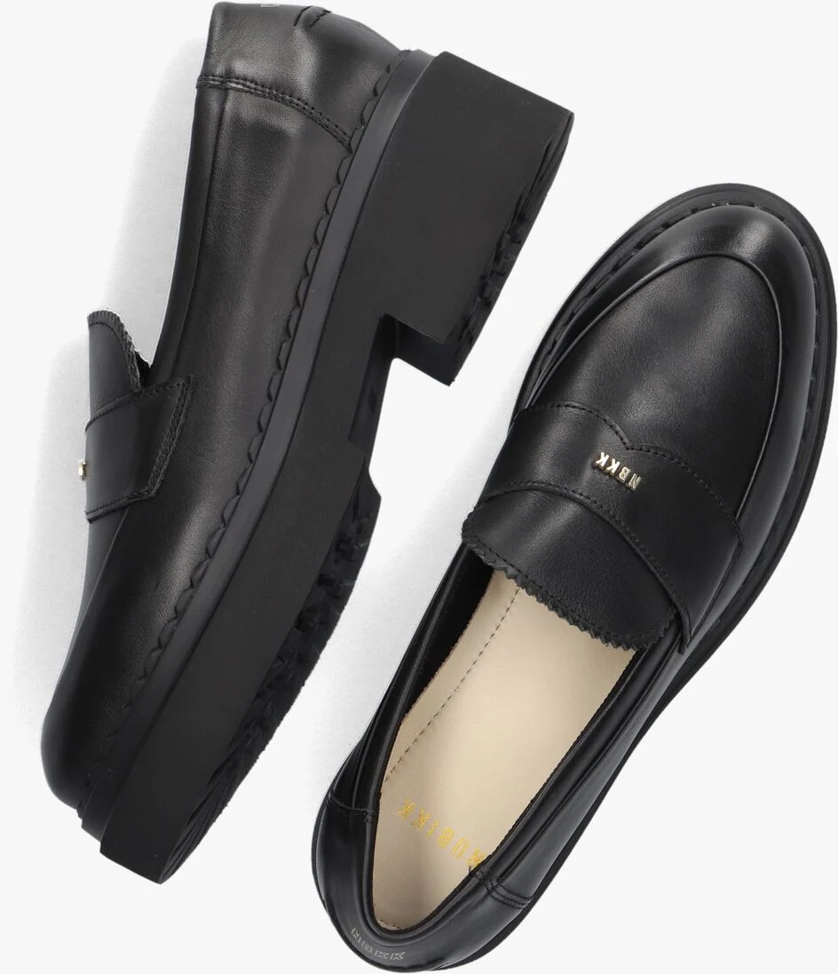 NUBIKK zwarte nubikk loafers frankie loafer