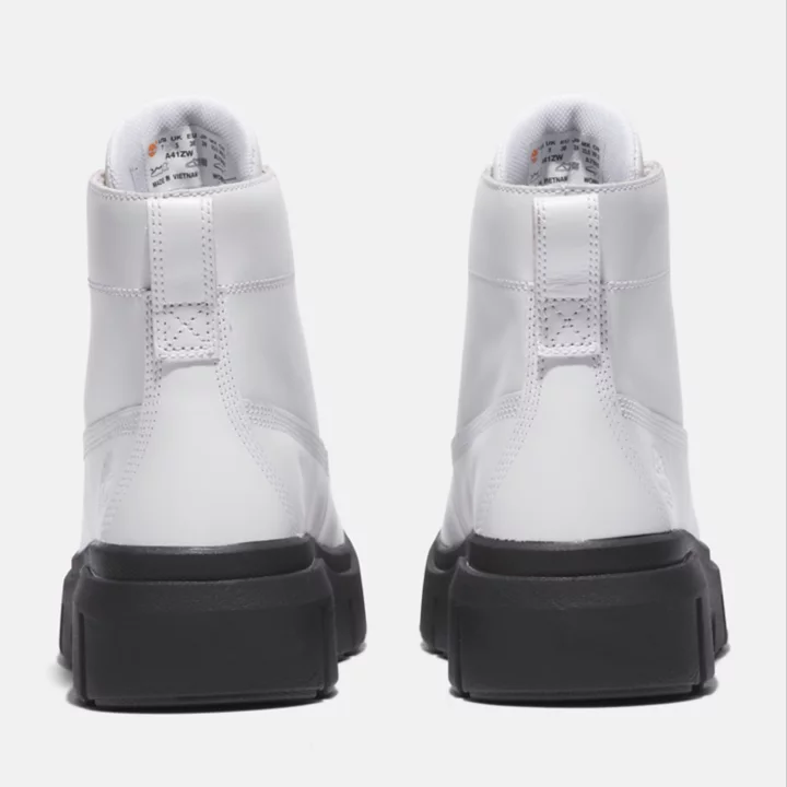 Bota Greyfield feminina na cor branca