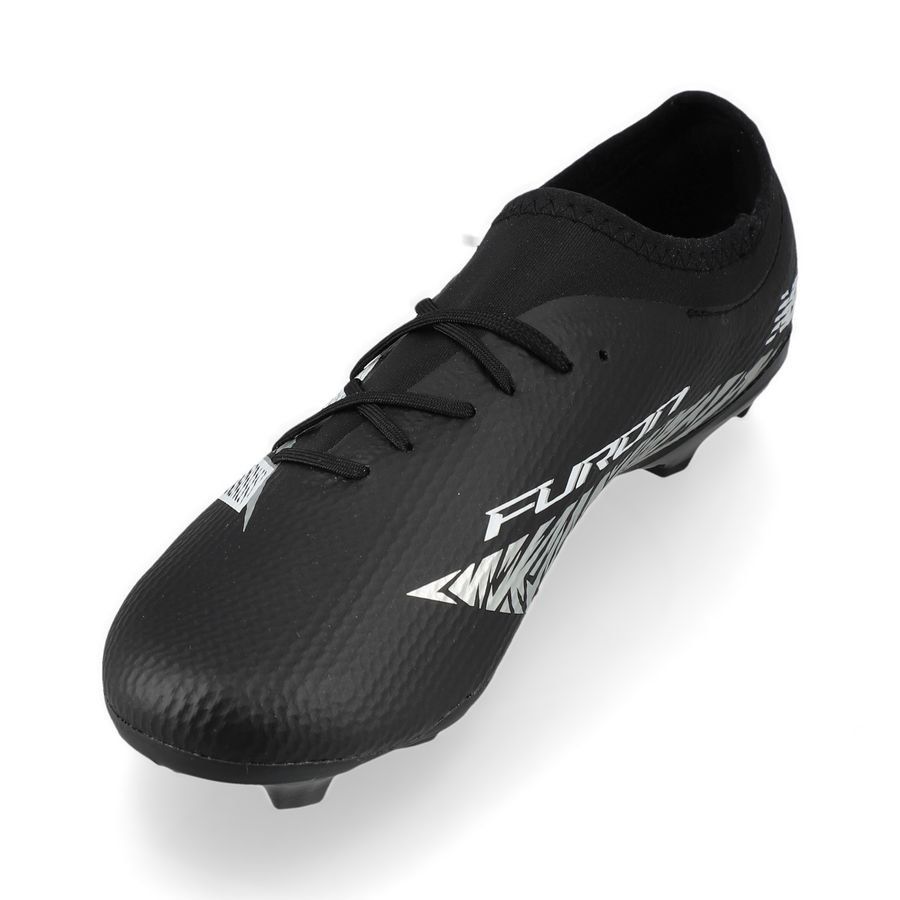 New Balance Furon V8 Team FG 10 Year - Noir/Blanc Enfant