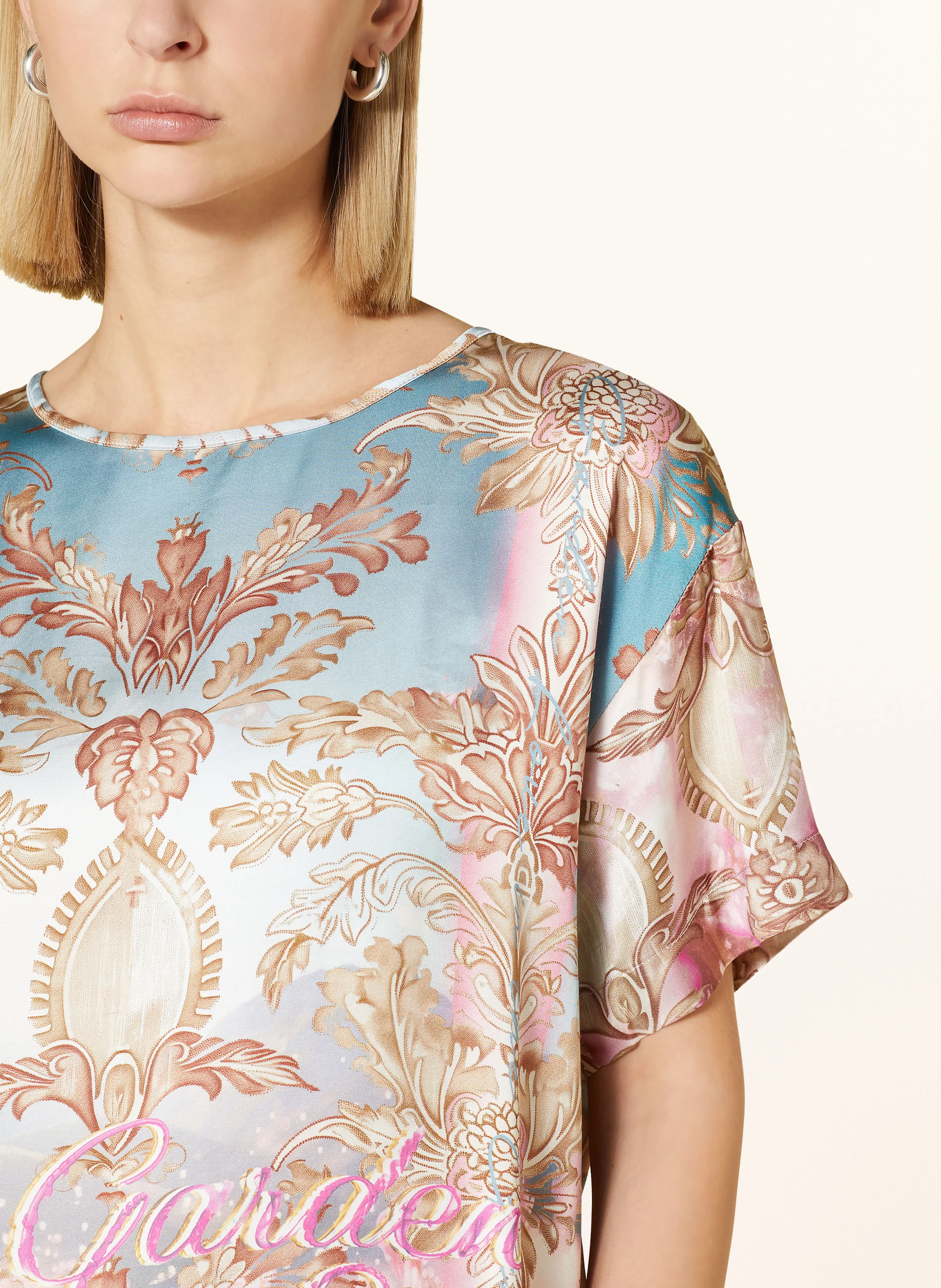 miss goodlife T-Shirt aus Satin