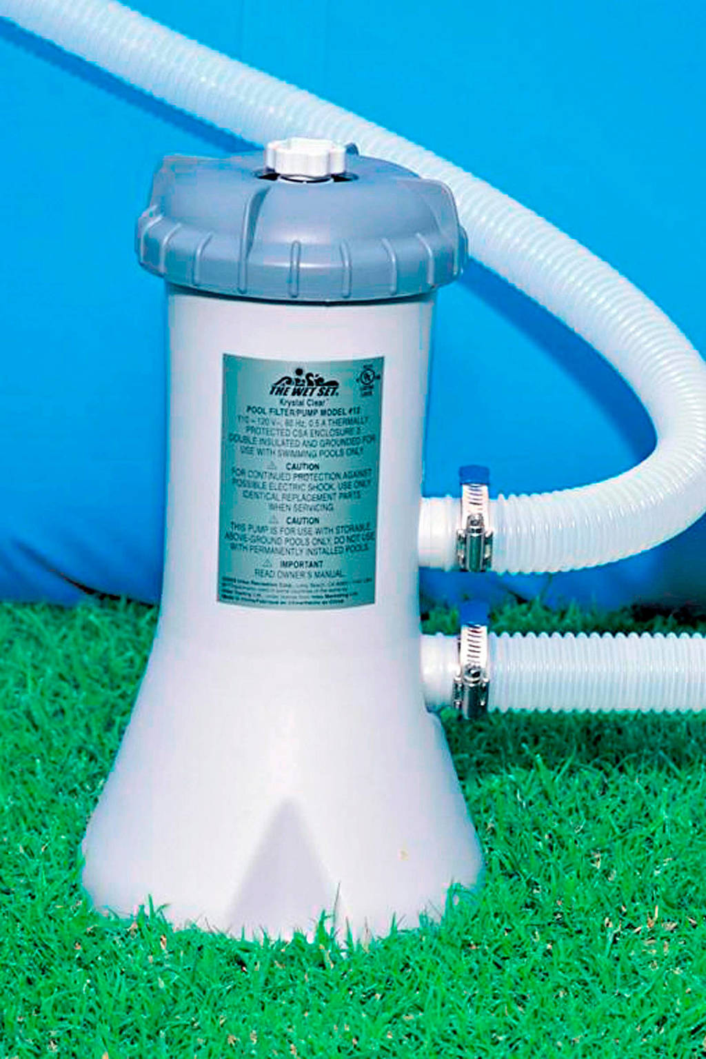 Zwembadpomp intexKrystal Clear zwembadpomp 12V (2271 liter/u)