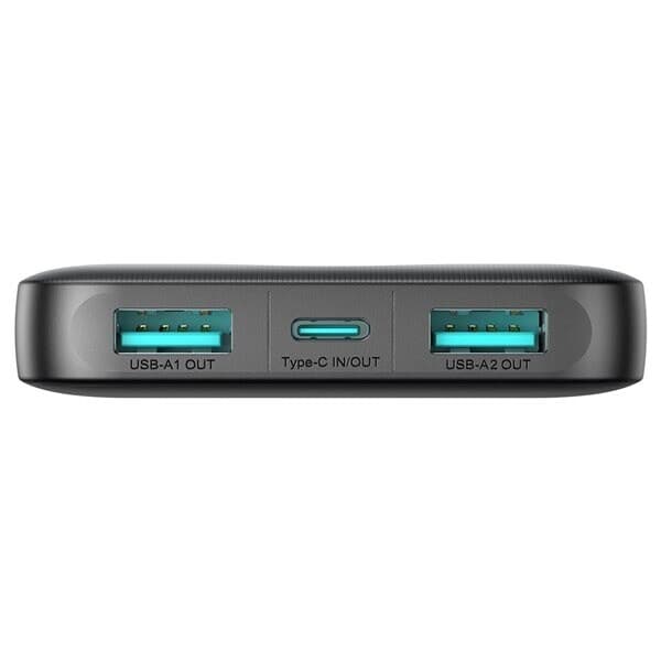 Joyroom powerbank 10000mAh med 2xUSB og 1xUSB-C til hurtig opladning