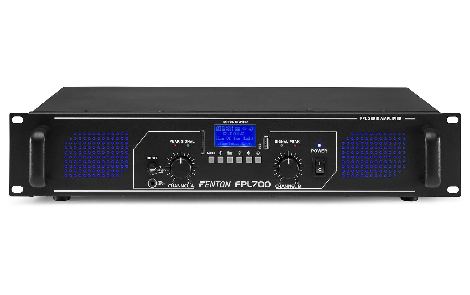 Endstufe FPL700<br>Digitalverstärker mit Bluetooth und MP3-Player