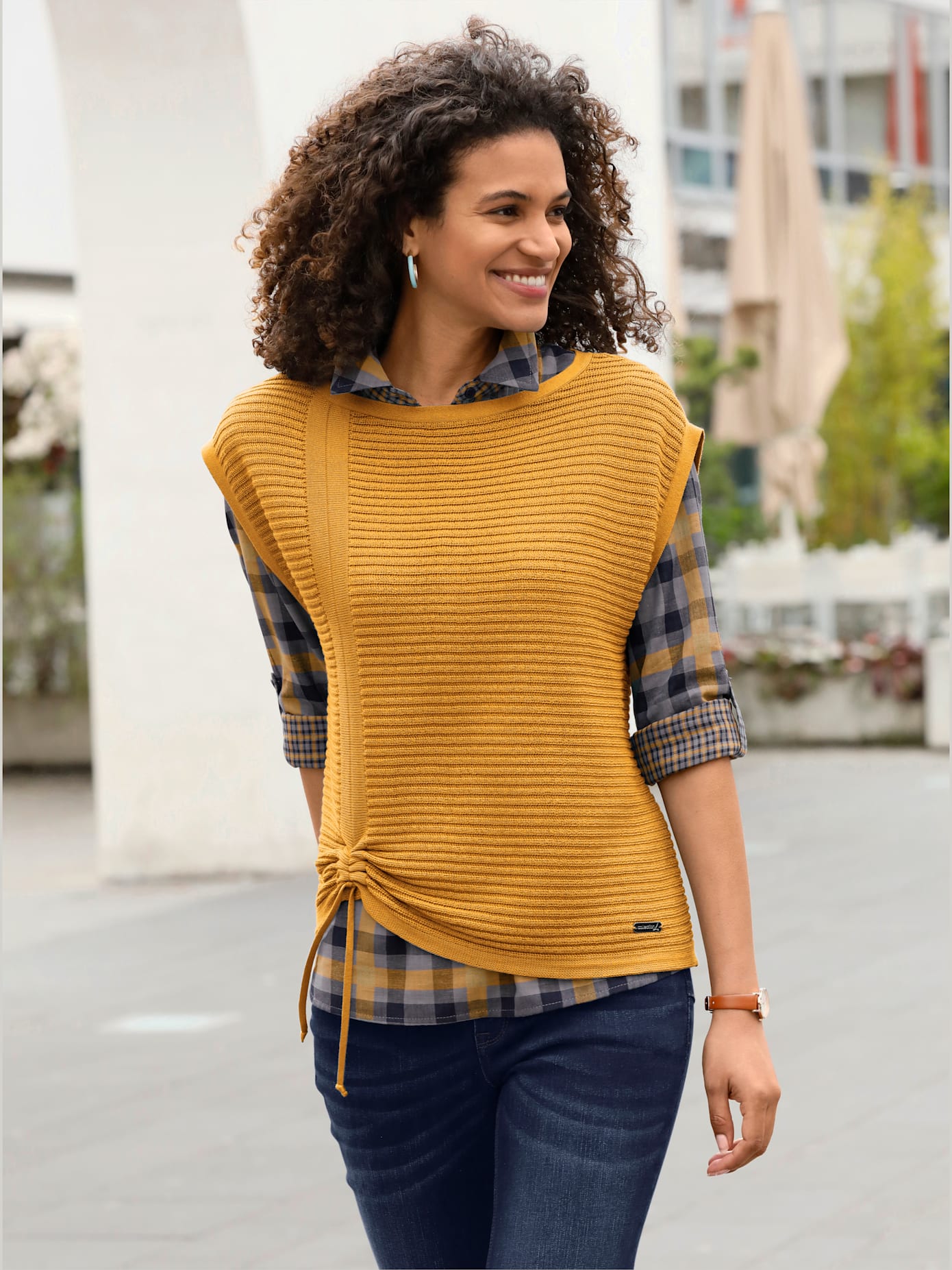 Débardeur en tricot 50% coton