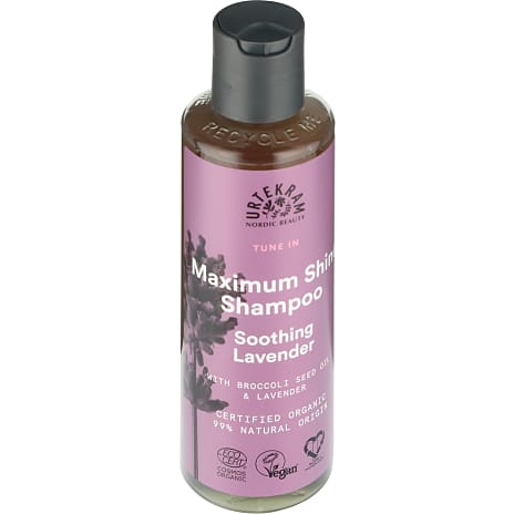 Shampoo m. broccolifrøolie og lavendel