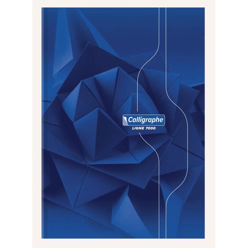 Cahier brochure rembordée rigide 7000 A4 288 pages grands carreaux 70 g - Assortis