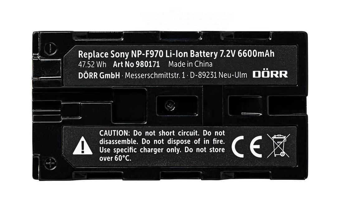 Digitalkamera-Akku NP-F970Ersatz Akku für Sony-Kameras