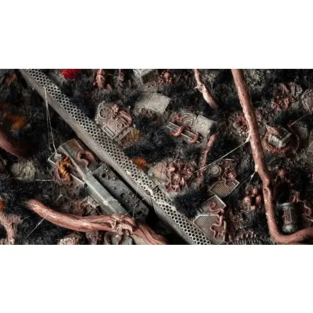 Gamer Grass Basis Gestaltung Basing Bits Alien Befall