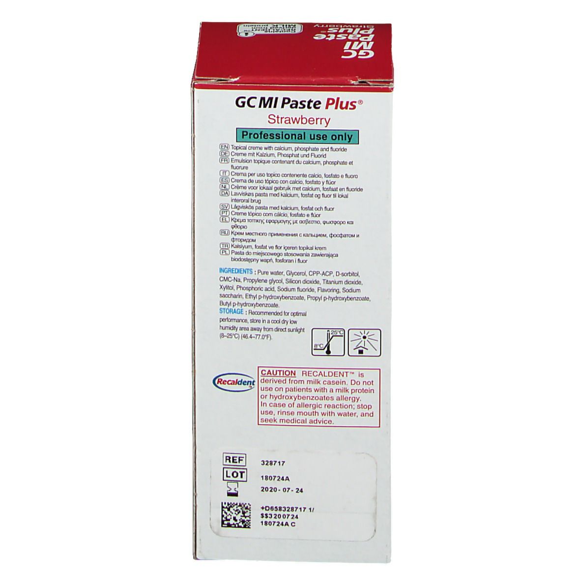 GC MI Paste Plus® Erdbeere