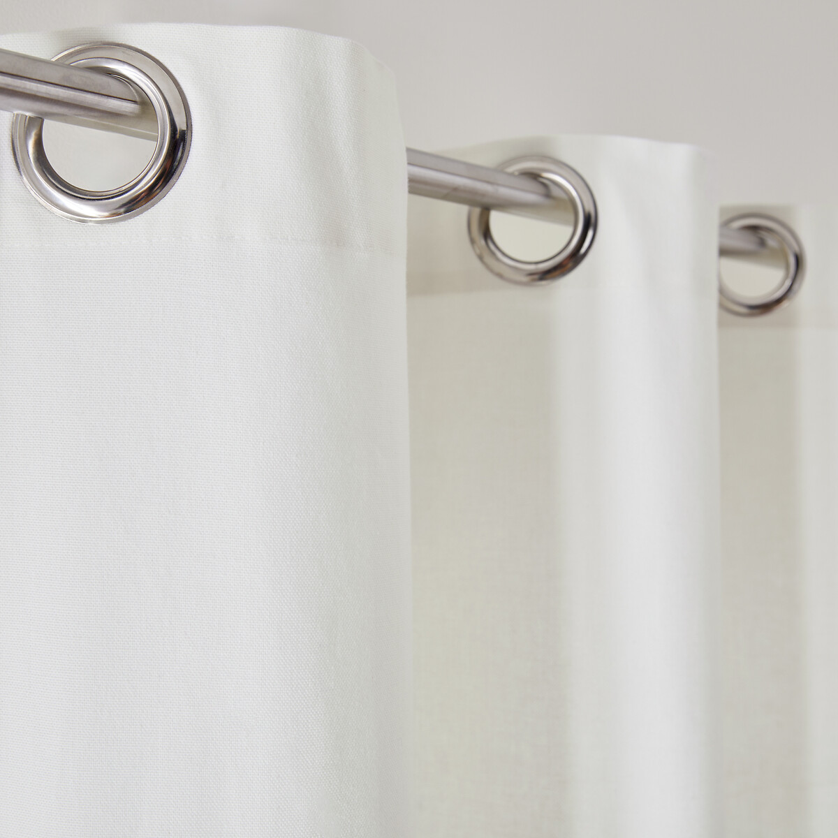 LA REDOUTE INTERIEURS<br>Cortina de algodão com ilhós Cenário