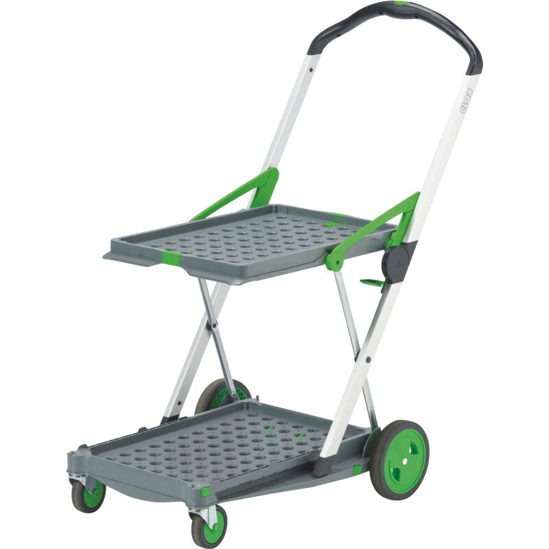 Chariot pliable 2 plateaux Clax
