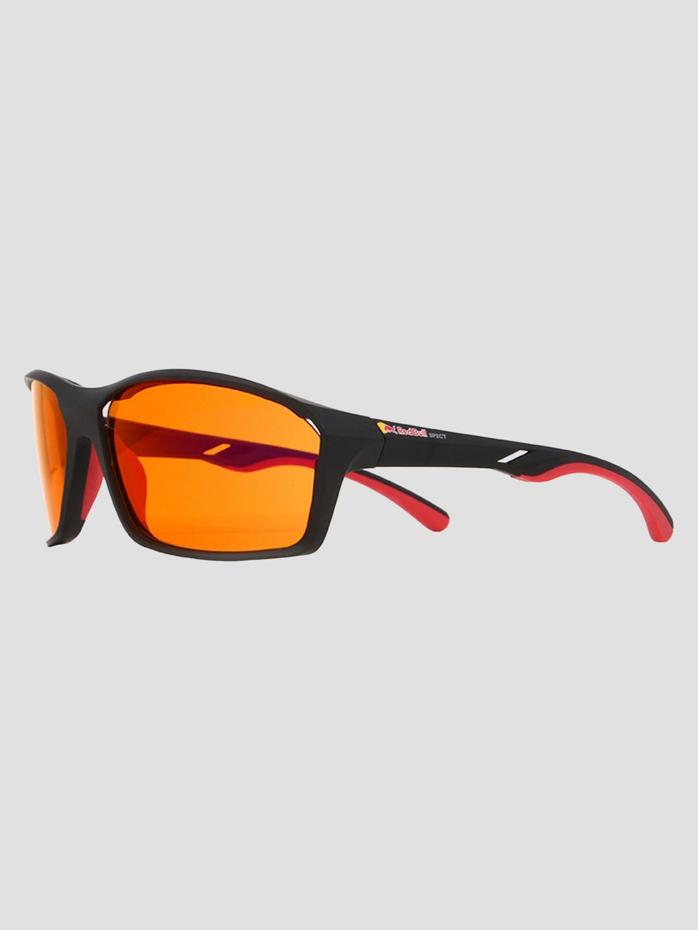 Red Bull SPECT Eyewear DRILL-04 Black Sunglasses brown with red mirror