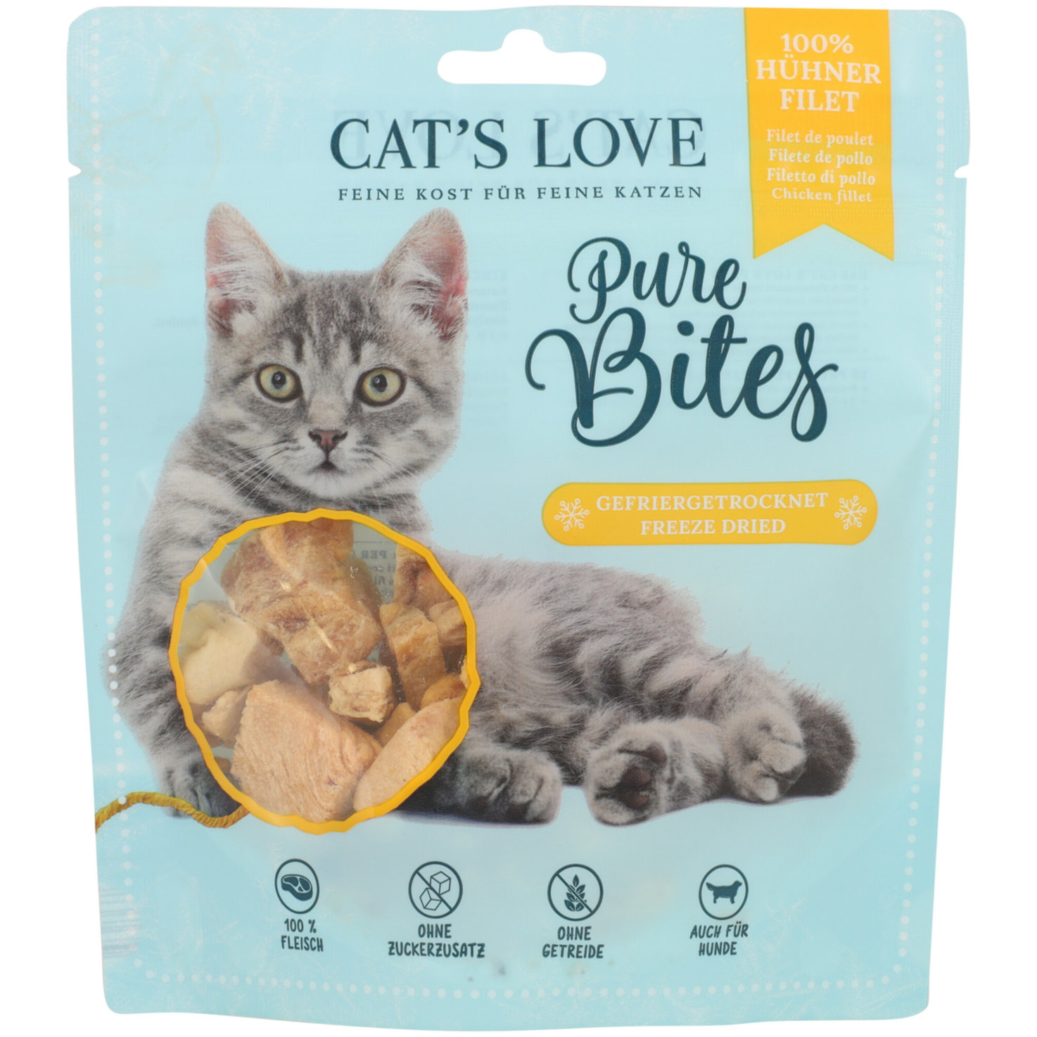 Cat's Love Katzensnack Hühnerfilet