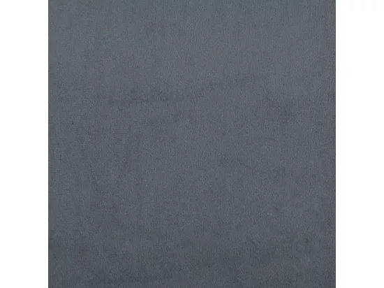 Canapé 2 places avec oreillers gris foncé 140 cm velours