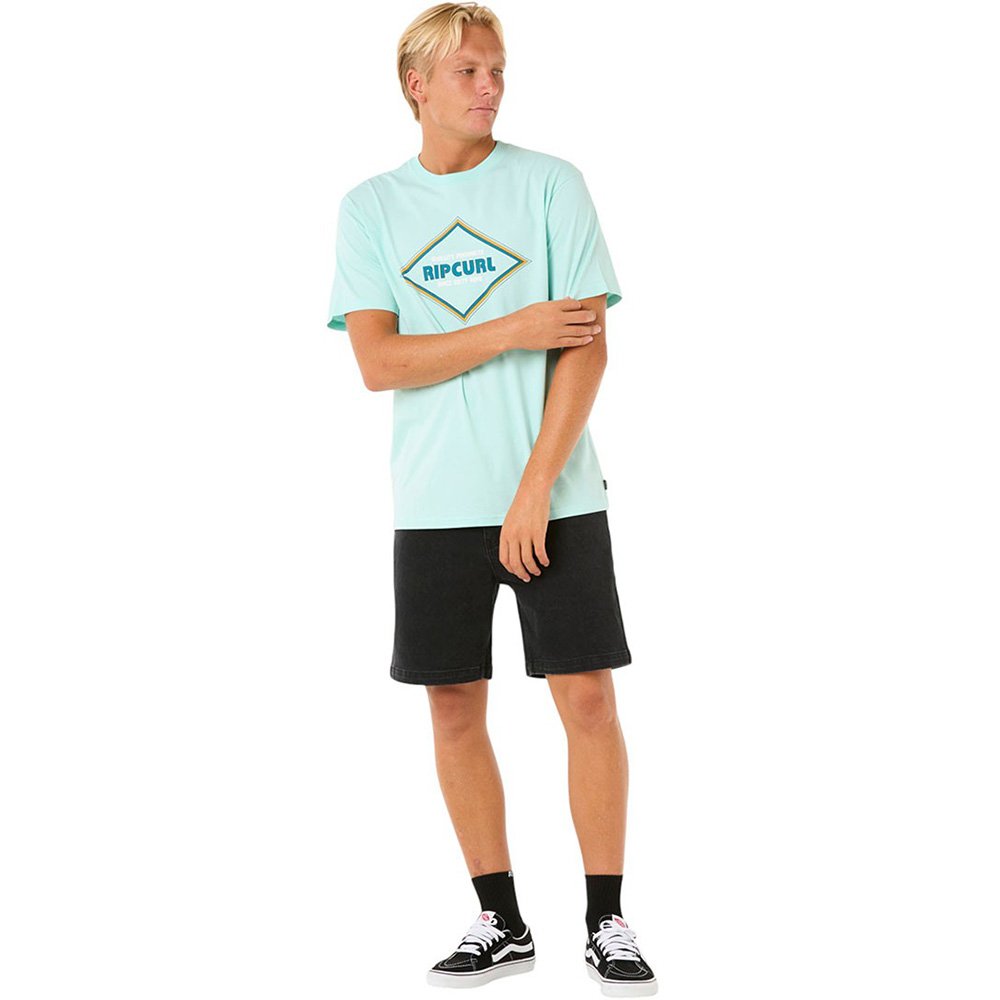 Surf Revival Yo Mumma Men's T-Shirt Turquoise Blue