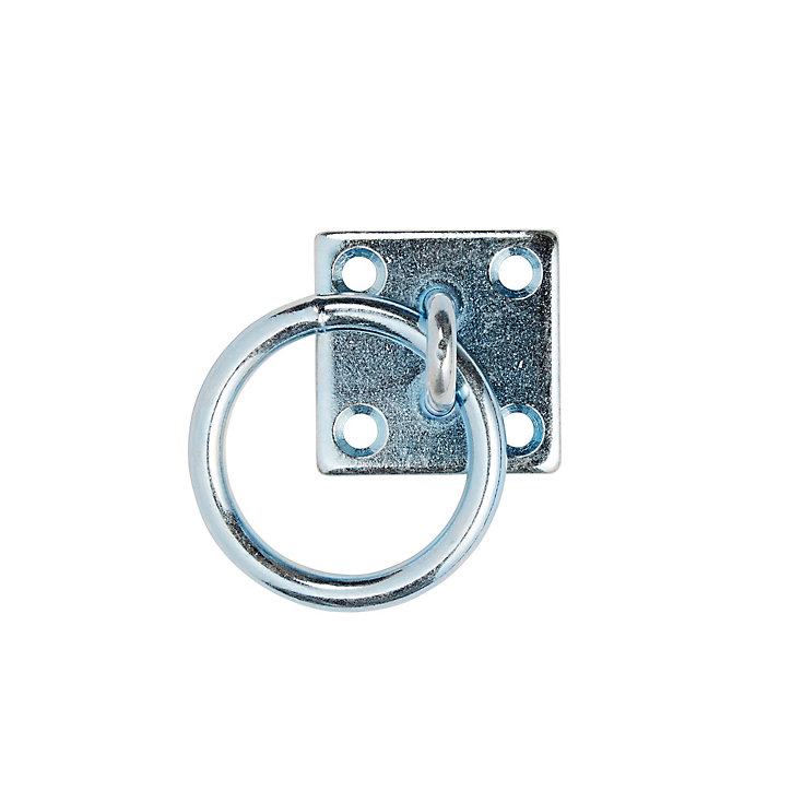 Platine de fixation avec anneau