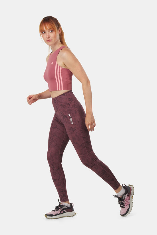 adidas adidas Own the Run 3 Stripes Tank Top Dames