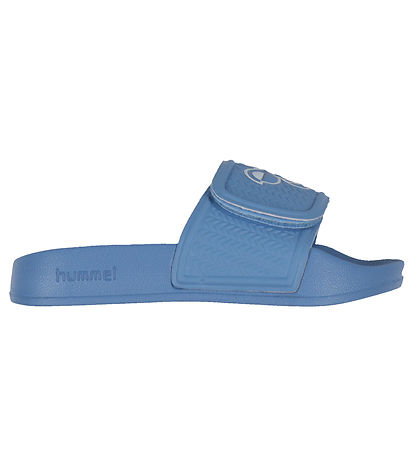Hummel Badesandalen - Pool Slide Jr - Flechten Blue