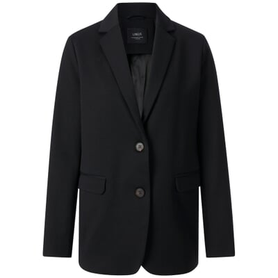 Damen-Jerseyblazer, Schwarz