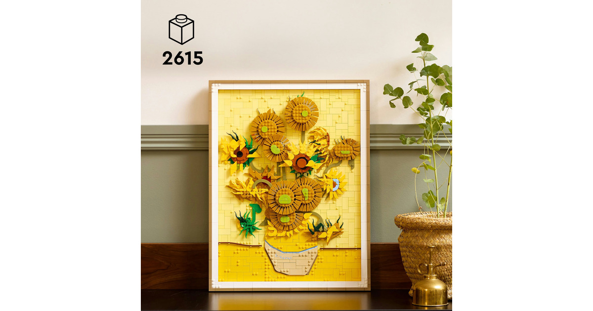 LEGOArt - Vincent van Gogh - Zonnebloemen Constructiespeelgoed  (31215)