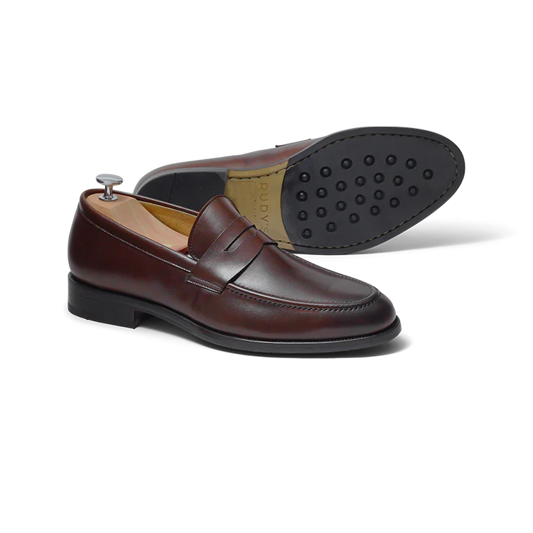 Master-Mocassin en cuir brown