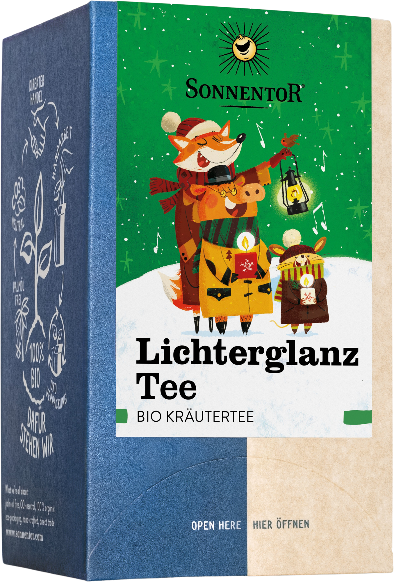 Sonnentor  Lichterglanz Kräutertee Bio, Beutel, 18 Stück (27 g)