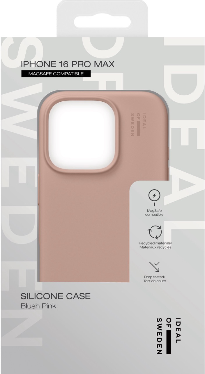 iPhone 16 Pro Max MagSafe Silikon Hülle Case Recycled (IDSICMS-I2467P-408) - Blush Pink