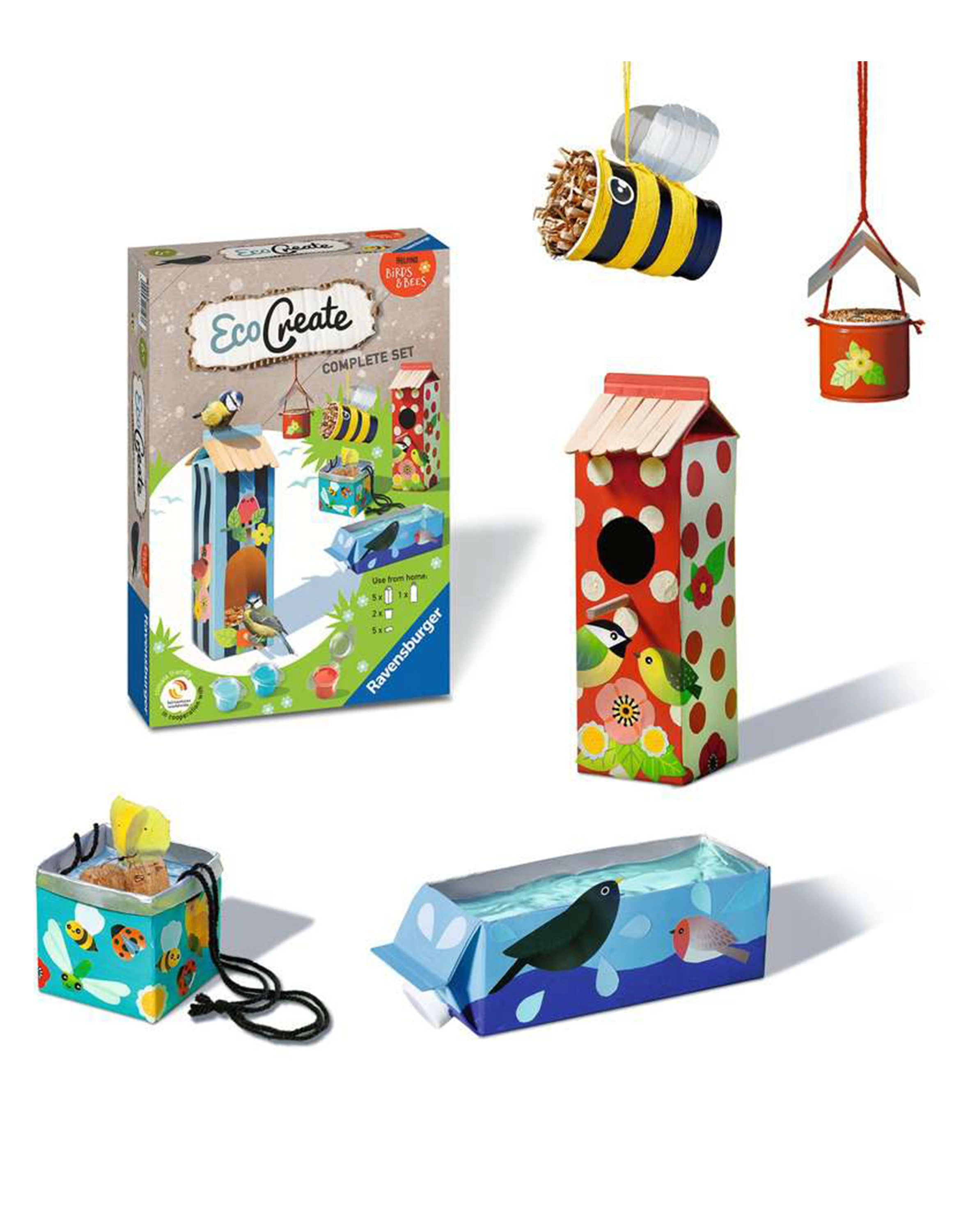 Kreativset ECO CREATE - HELPING BIRDS & BEES