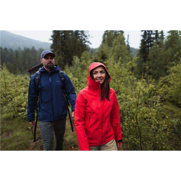 Bergans Essentials 3L ShellJacket Women Fire Red