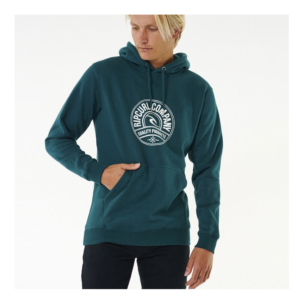 Rip Curl STAPLER - Sweat Homme blue green
