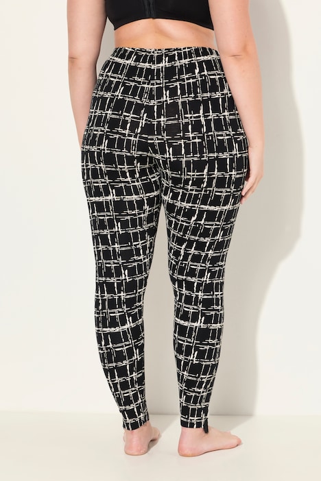 Leggings, grafischer Druck, Slim, Elastikbund