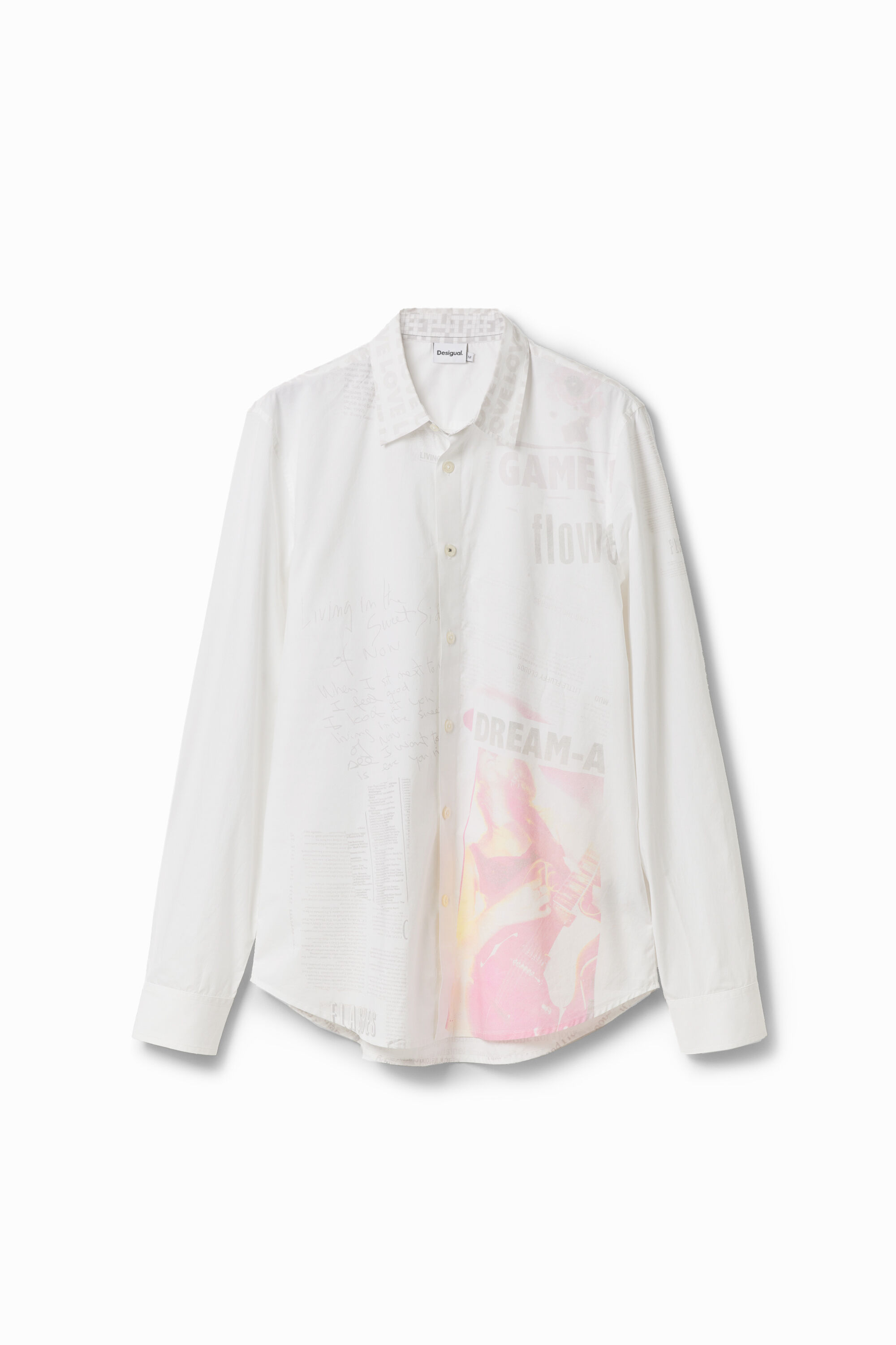 Chemise popeline journal