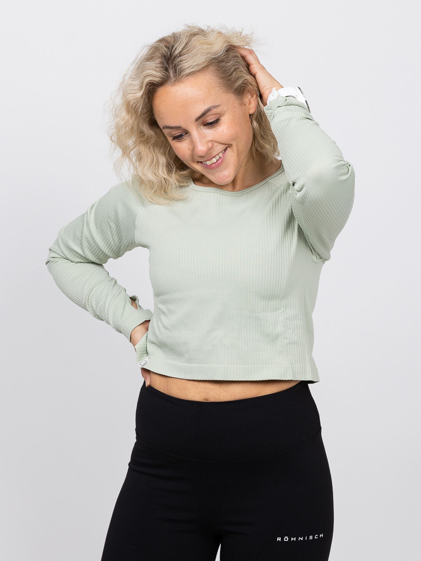 Seamless Crop Long Sleeve