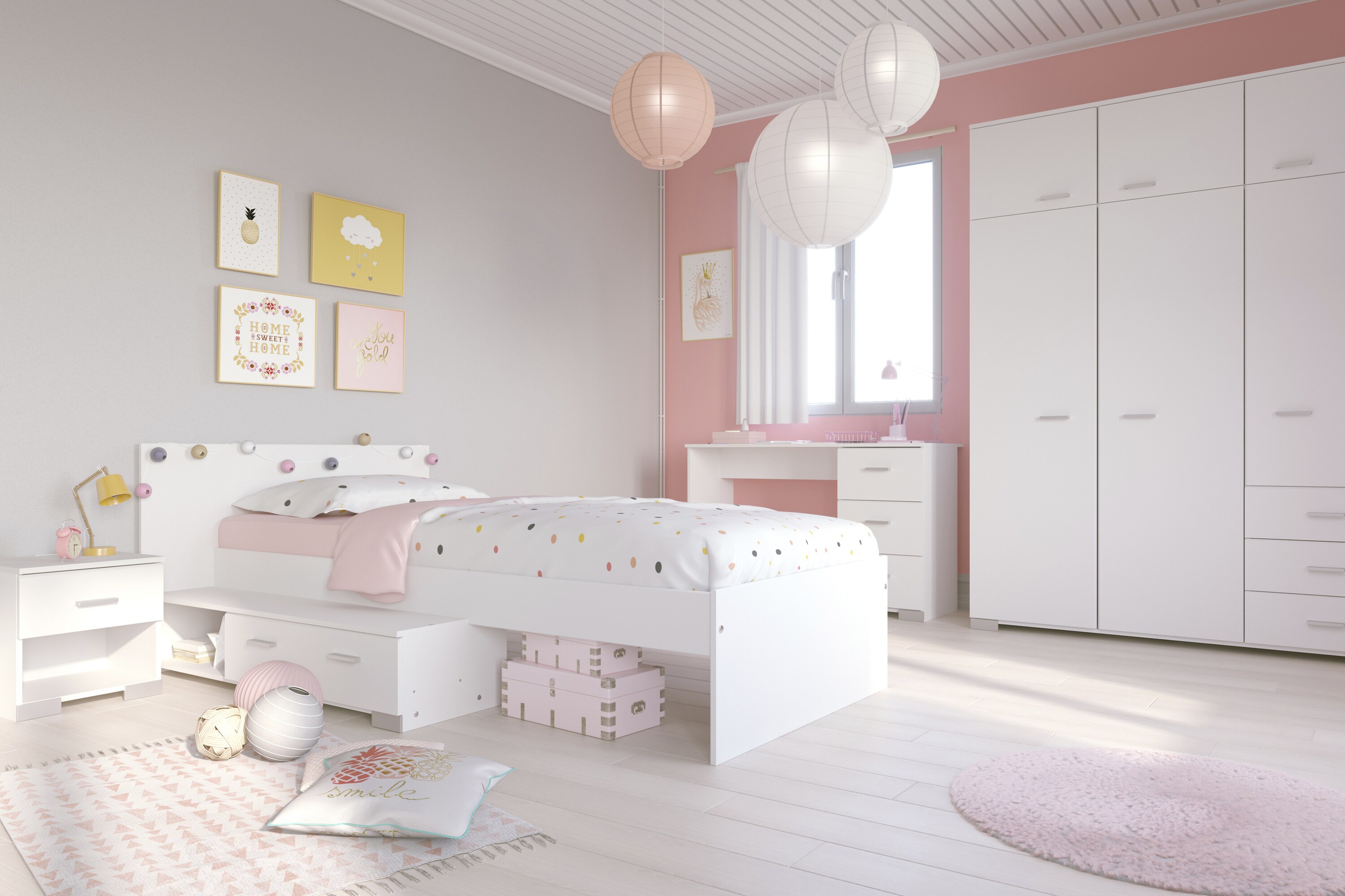 Parisot Kinderzimmer Set 4tlg 