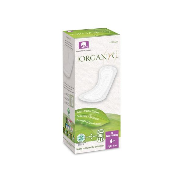 Organyc Penso Higiénico Diário Fluxo Ligeiro 24 Unidades
